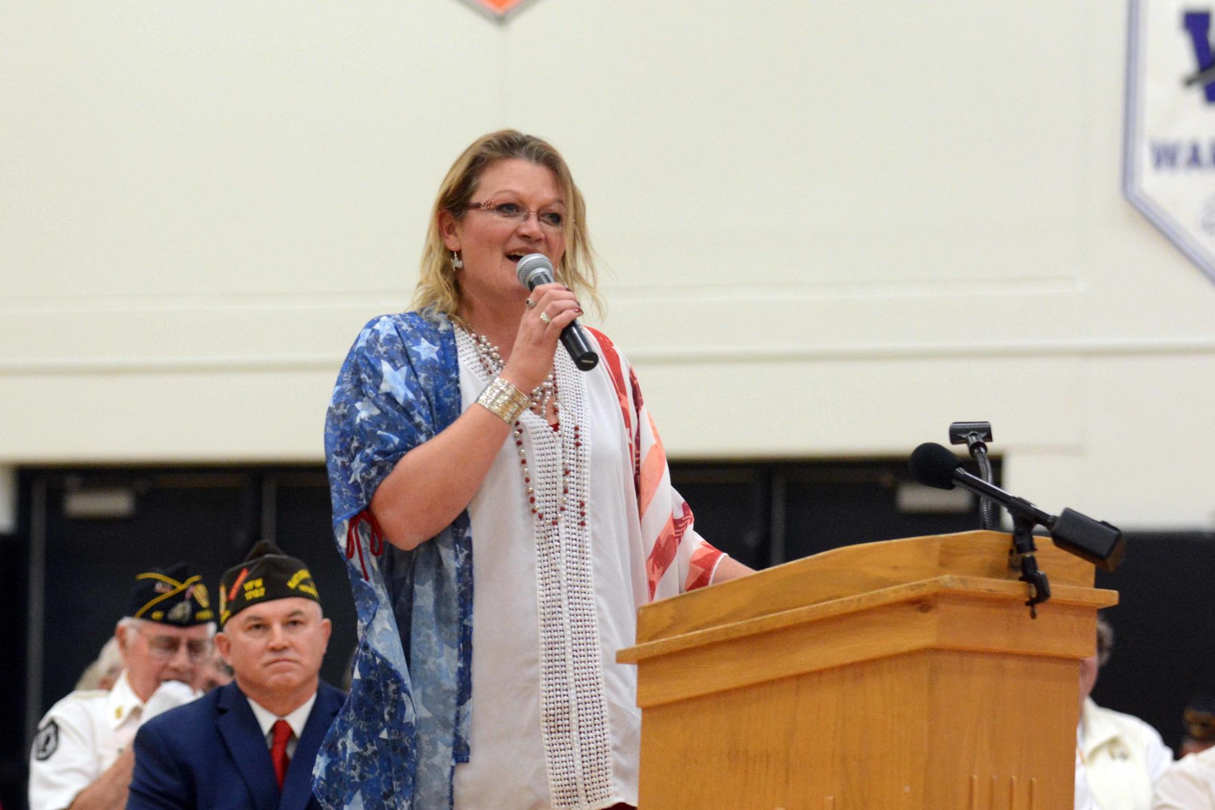 Portage High School Veterans Day ceremony 2019
